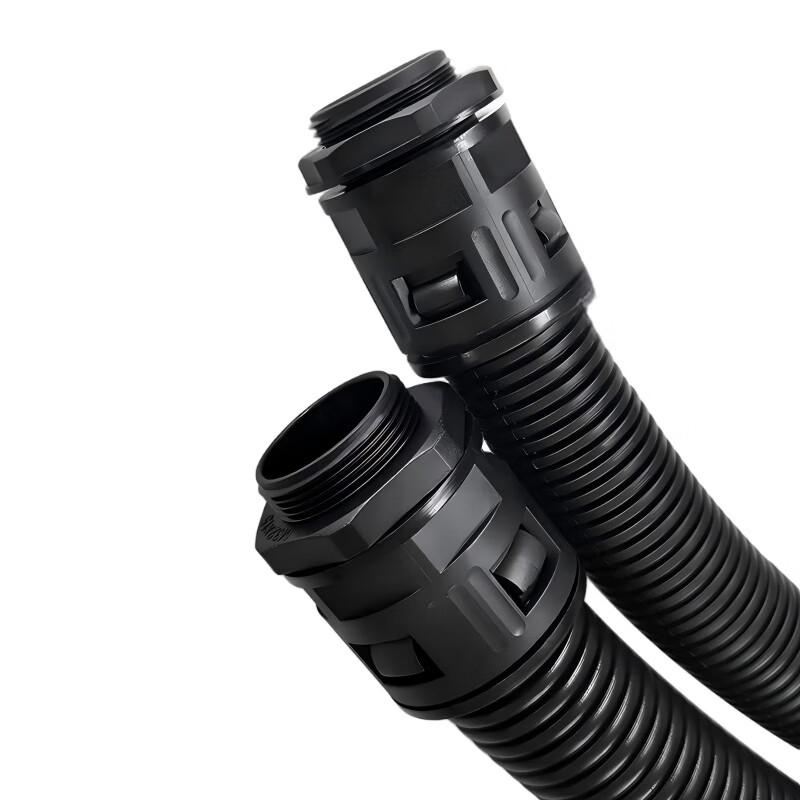 Junchang PA Nylon Corrugated Pipe Straight Connector