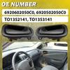 Внутренняя ручка двери 4Xs Правая П&З Черная Левая сторона 1998-2002 Для Toyota Corolla