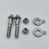 2x Front Adjustable Camber cam Bolt 14mm 81260 Easy to Install Auto Parts