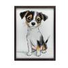 Śliczny Jack Russell Terrier - Plakat Dla Dzieci Śliczny Jack Russell Terrier - Plakat Dla Dzieci, 50X70 Cm, Bez Ramy, Papier Matowy 230 Gsm