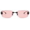 Superhot Eyewear 23006 Модные 2024 Ретро Без Ободка Овальные Прямоугольные Для Отдыха На Природе Фото Декоративные Солнцезащитные Очки