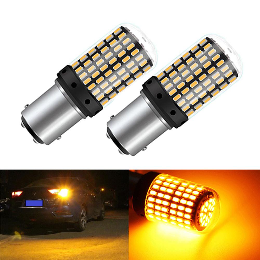 Kebidu T20 7440 W21W 1157 BAY15D Автомобильные светодиодные лампы 1156 BA15S P21W P21-5W 3014 144 Smd без ошибок Canbus указатель поворота стоп-сигнал