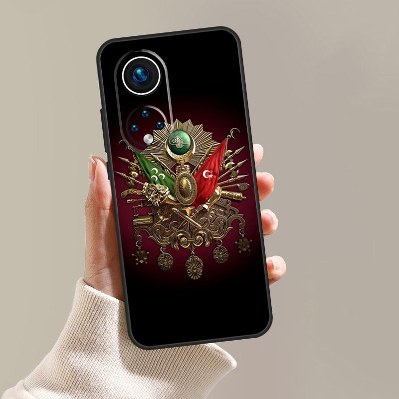 Кейс с гербом Османской империи для Honor Magic 7 5 6 8 Pro 200 400 50 70 90 Lite X8c X8b X9a X9b X9c X9d Win RT Чехол