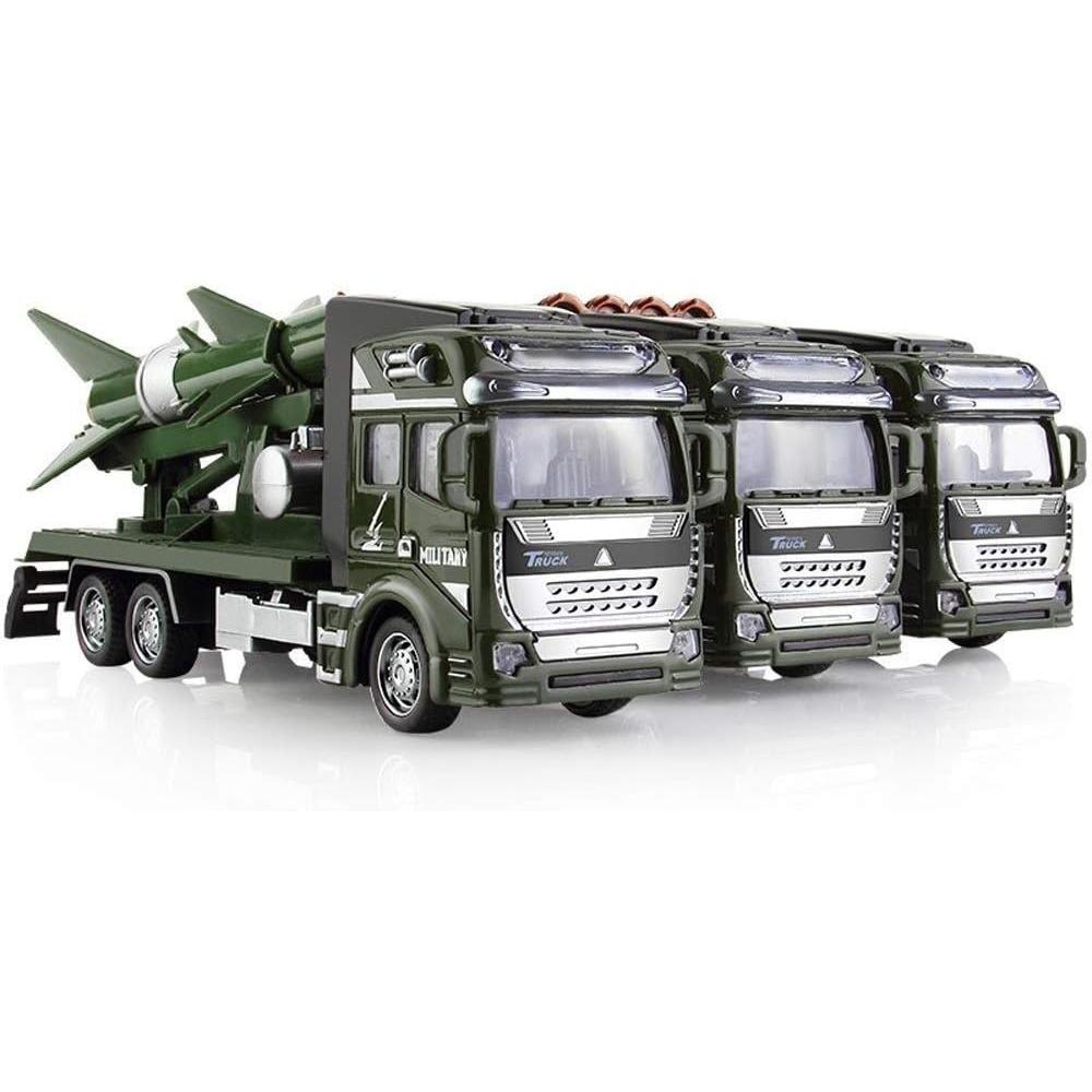 Детские военные автомобили из сплава 1/48, автомобили-симуляторы, боевые ракеты, транспорт, винтовки, подарки на день рождения