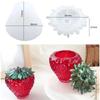 Strawberry Creative Shape Molds Storage Box DIY Crystal Epoxy Resin Storage Box Mold Fruit Pattern Storage Jar Jewelry Mold