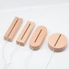 with Warm White LED Light Display Stand 3D Acrylic Plexiglass Night Lamps  Home Decor