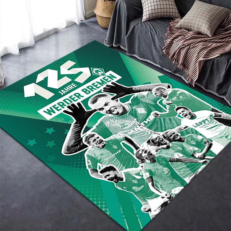 Werder Bremen Carpet Rug For Living Room Bedroom Home Sofa Decorationkids Play Nonslip Floor Mat