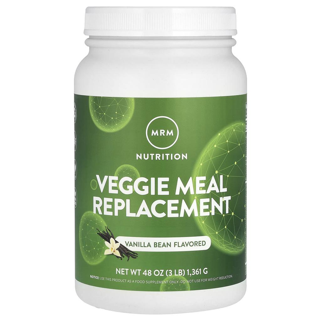 MRM Nutrition, Овощной заменитель, стручок ванили, 3 фунта (1361 г)