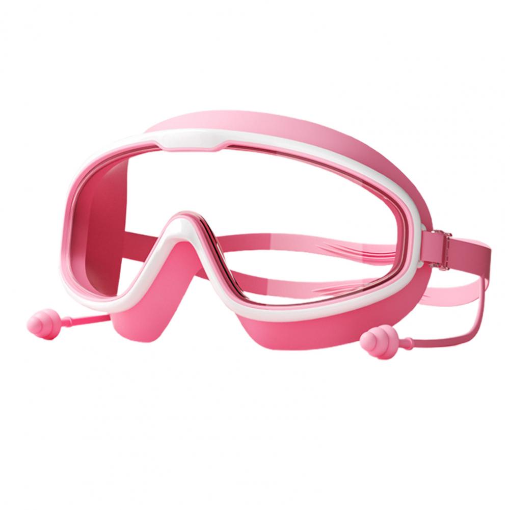 Детские плавательные очки, большие плавательные очки с защитой от запотевания, очки для бассейна для детей 3-16 лет