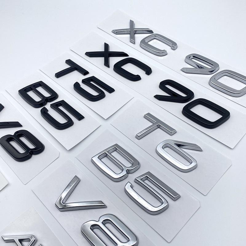 3D AWD T3 T5 T6 T8 логотип эмблема значок наклейка автомобиля наклейка для Volvo C30 V40 V60 S40 S60 XC60 XC90 XC40 S80 S90 S80L S60L автомобильный Стайлинг