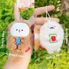 Творческий Нажмите, чтобы Beep Otter брелок плюшевый пищащий тюлень брелок подвесной аксессуар