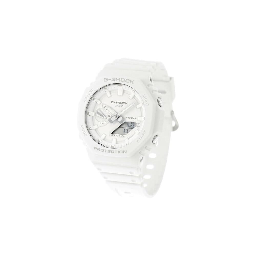 Casio G-Shock GA-2100 Analog-Digital Quartz Men's Watch White 2100 Series