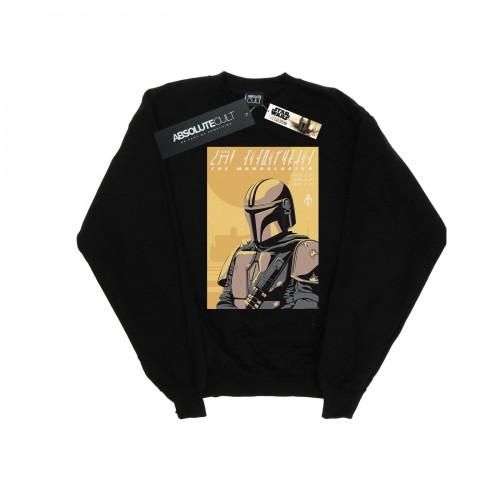 Star Wars Mens The Mandalorian Art Poster Sweatshirt