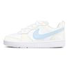 Nike Кеды для скейтбординга Court Borough Женские Низкие Белый/Синий BQ5448-100(Команда321-)
