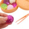 Cute Pinch Mini Dumplings Squishy Squeezable Sensory Toy Student Steamer Bun Toy  Boys Girls