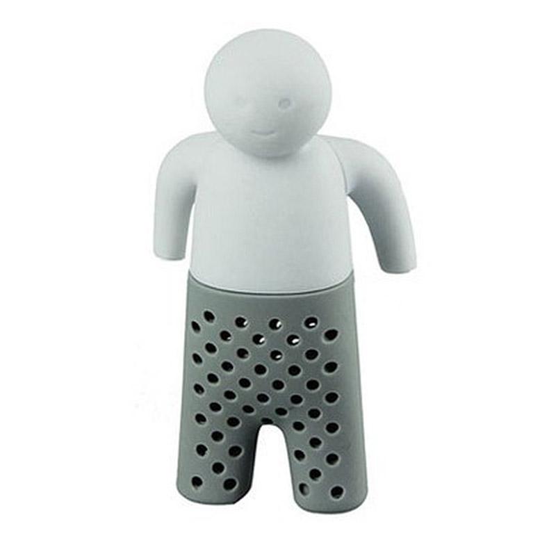 Silicone Tea Strainer Interesting Life Partner Cute Teapot Tea Filter Infuser Brewing Teapot Tea Accessories Kitchen Tools