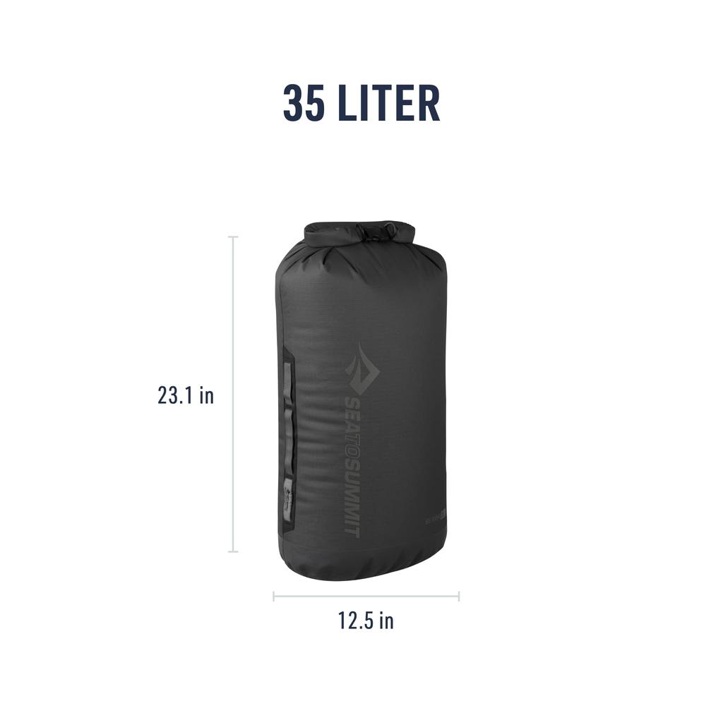Sea to Summit Гермомешок Big River 35 л, черный