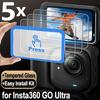 Легко устанавливаемое закаленное стекло для Insta360 Go Ultra Защитная пленка для экрана Высококачественные противоударные пленки для Insta360 Go Ultra