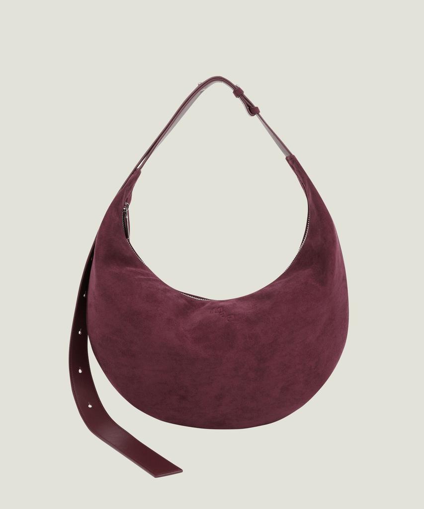 MUCU AND EBONY Becoming Suede Bag _ Wine