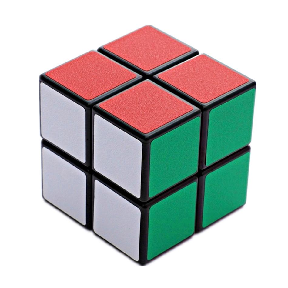 Матовая поверхность 2x2 Magic Cube 2x2x2 Кубики Профессиональные соревнования-головоломки Cubo Magic Cubes для детей