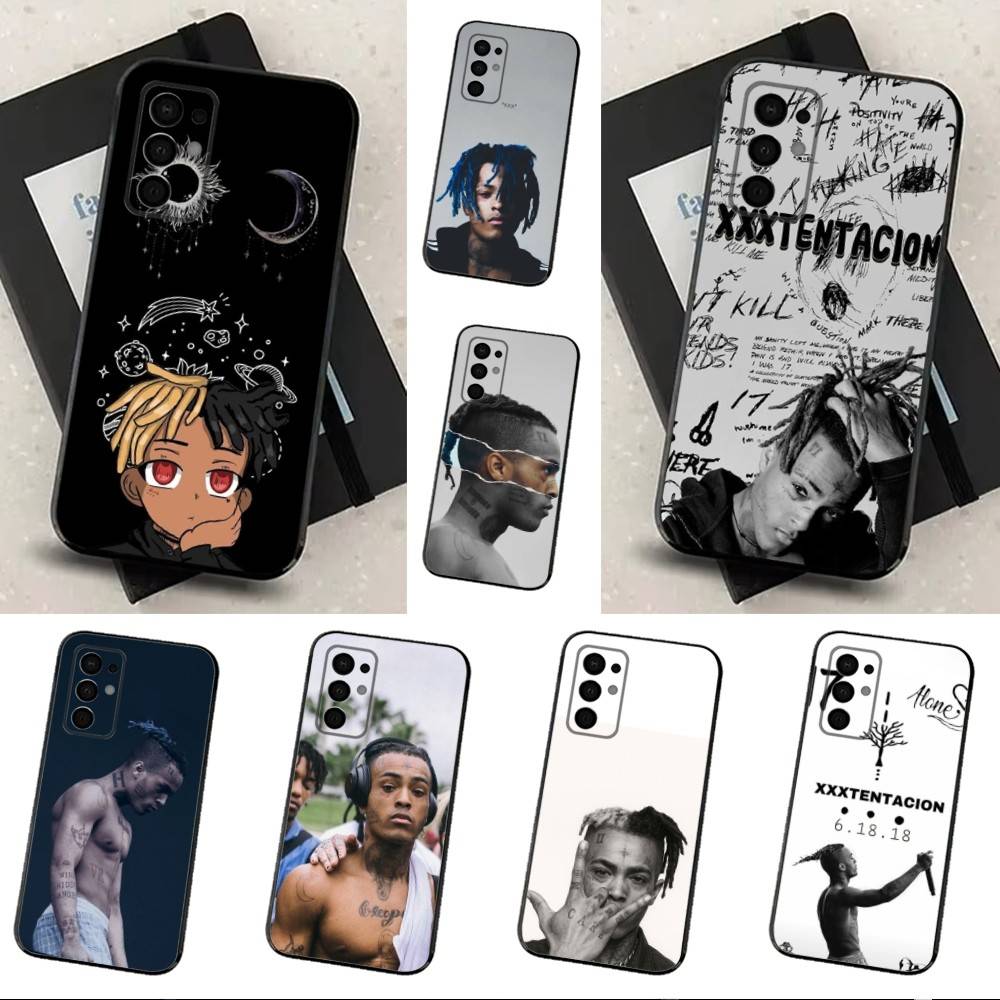 Крутой чехол для телефона рэпера X-XXXTENTACION для Samsung Galaxy A73,31,8,9,53,32,72,41,J7,52,71,22,Note Мягкое черное силиконовое покрытие