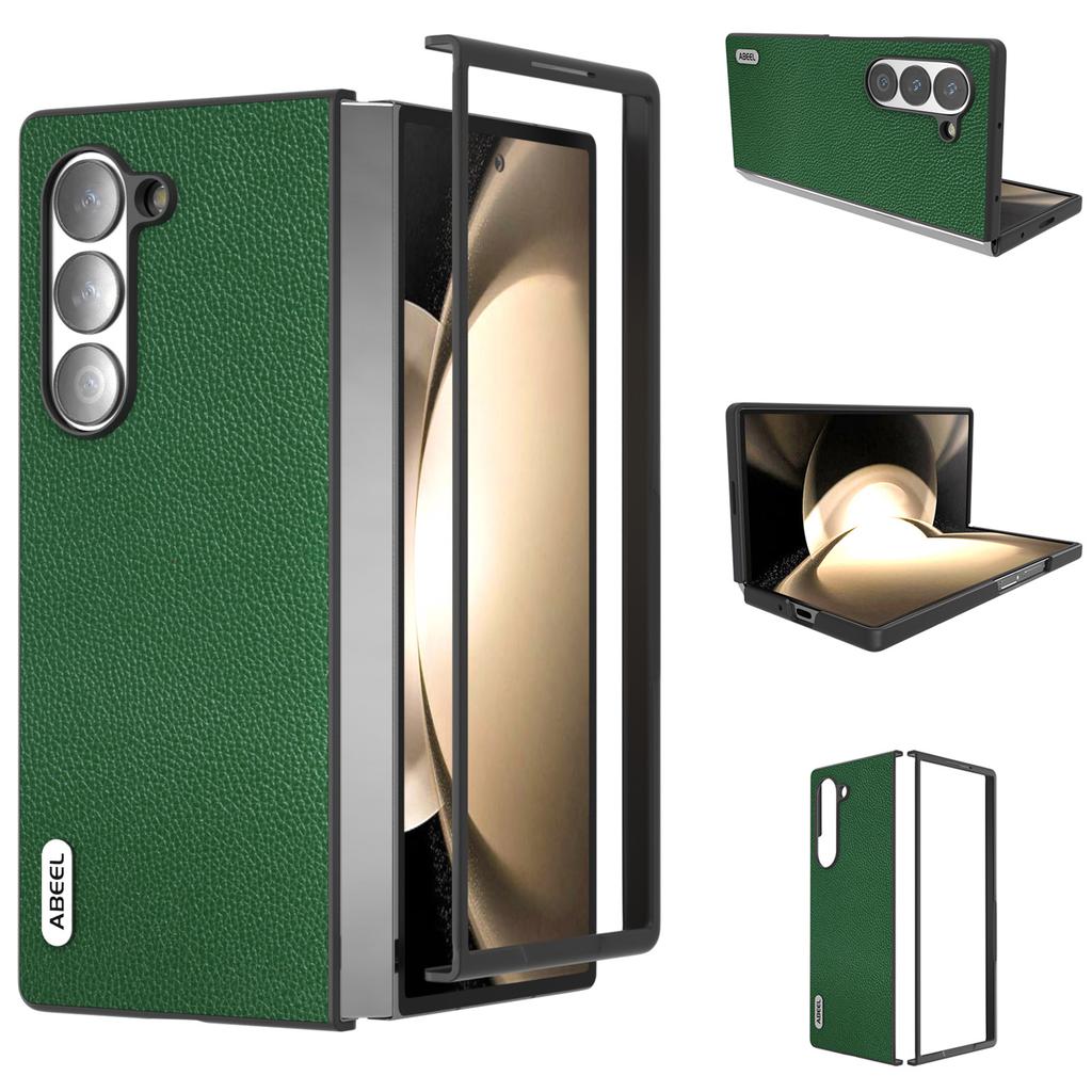 For Samsung Galaxy Z Fold6 5G Case Litchi Texture Non-Slip Phone Cover