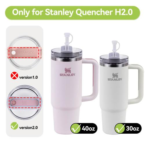 Hotanry Stanley Straw Covers and Spill Stoppers (Set of 6) for Stanley Quencher H2.0 40oz & 30oz Tumblers. Stanley Cup Accessories: Straw Cover Caps,