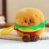 Plants Fruit Vegetable Furry Watermelon Strawberry Plush Toy for Friends Bag Gift