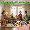 12-72Pcs Inflatable Weapons for Kids Pixel Diamond Swords Inflatable Swords for Theme Party Birthday Halloween Party Cosplay