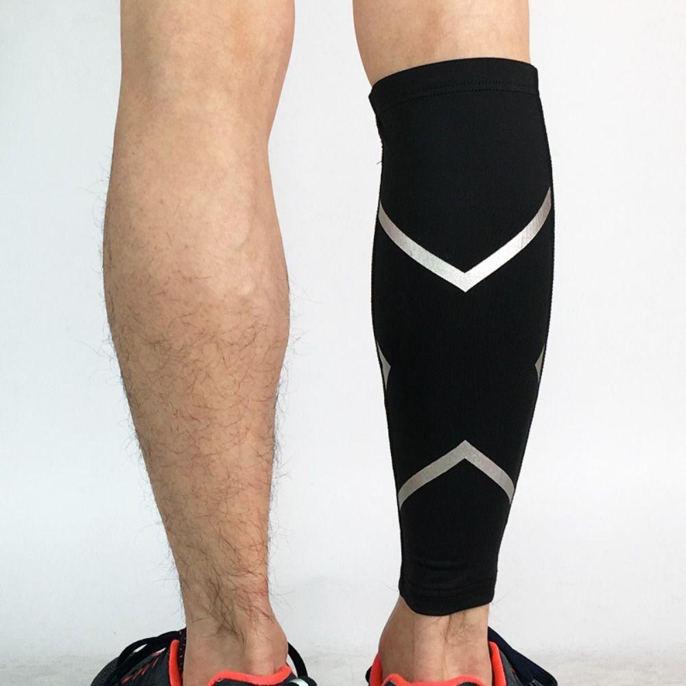 Polyester Leg Compression Sleeve Leg Guard Sleeves Calf Brace Sports Safety