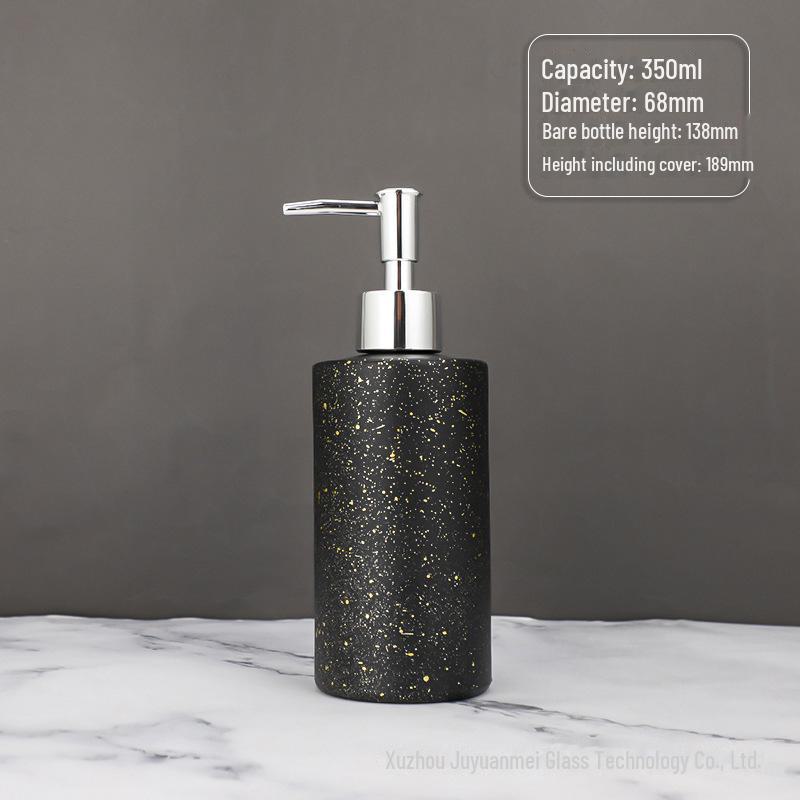 Стеклянный флакон для лосьона и мыла в скандинавском стиле для дома, дезинфицирующее средство для рук и гель для душа в отеле