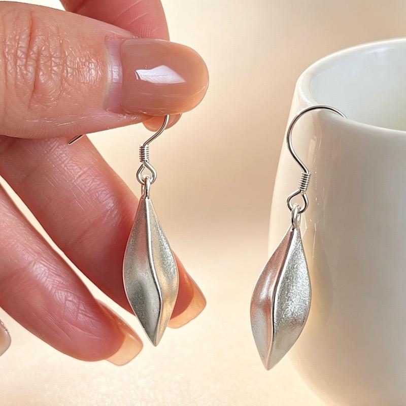 Xiaomi 925 Sterling Silver Earrings For Women Trendy Geometric Flower Shape Earring Jewelry Prevent Allergy Party Gift Accessories