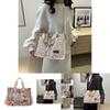 Chic Small Floral Print Shoulder Tote Bag Perfect For Daily Casual Use Modern And Stylish