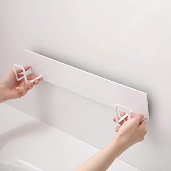 Yamazaki Jitsugyo Tower Magnetic Bath Lid Holder Combination White (For 9889)
