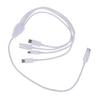 4-в-1 USB C к Multi Зарядному Кабелю USB C к Micro USB + Type C Универсальный