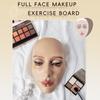 Full Face Makeup Mannequin Silicone Practicing Board Perfect Aid To Practice Makeup For Beginner