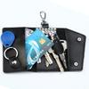 Premium Multifunction Leather Key Zipper Case Wallet Car Key Holder Wallet