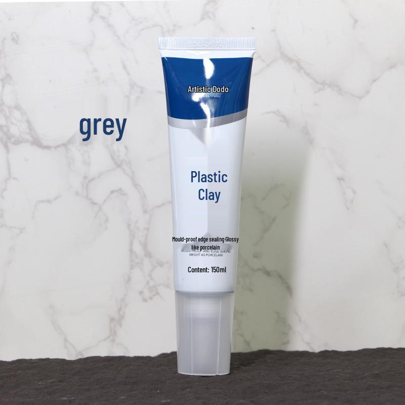 Белый водостойкий герметик из глины против плесени для кухни, ванной комнаты и раковины.