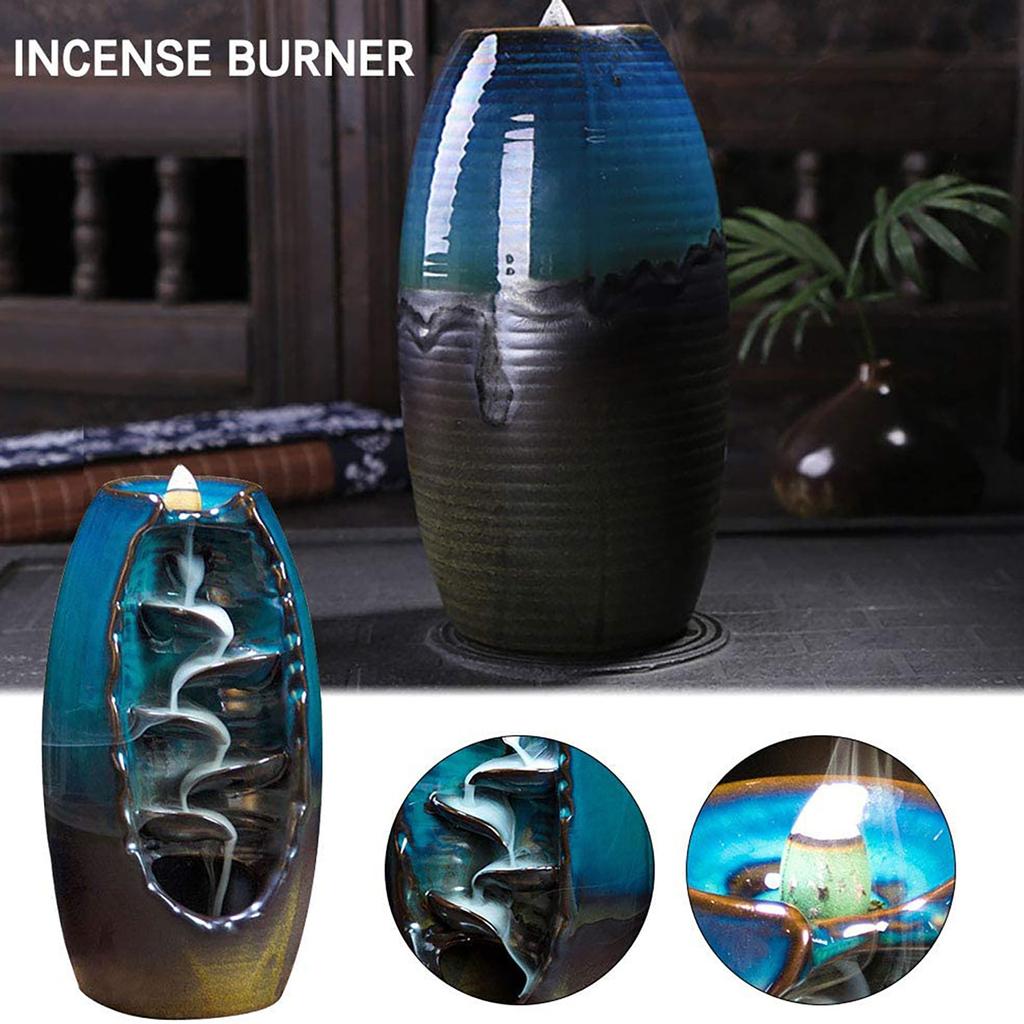 Qi Waterfall, Incense Holder For Living Room, Decorations, Aromatherapy Diffusers