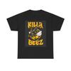 Killa Beez Графическая футболка КРЕМОВАЯ Ретро Рэп Нью-Йорк Dunk Унисекс Хлопковая футболка Унисекс Футболка