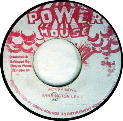 Пластинка 7 дюймов BARRINGTON LEVY - Money Move NONE Power House Ямайка Регги Ска Даб Б/у