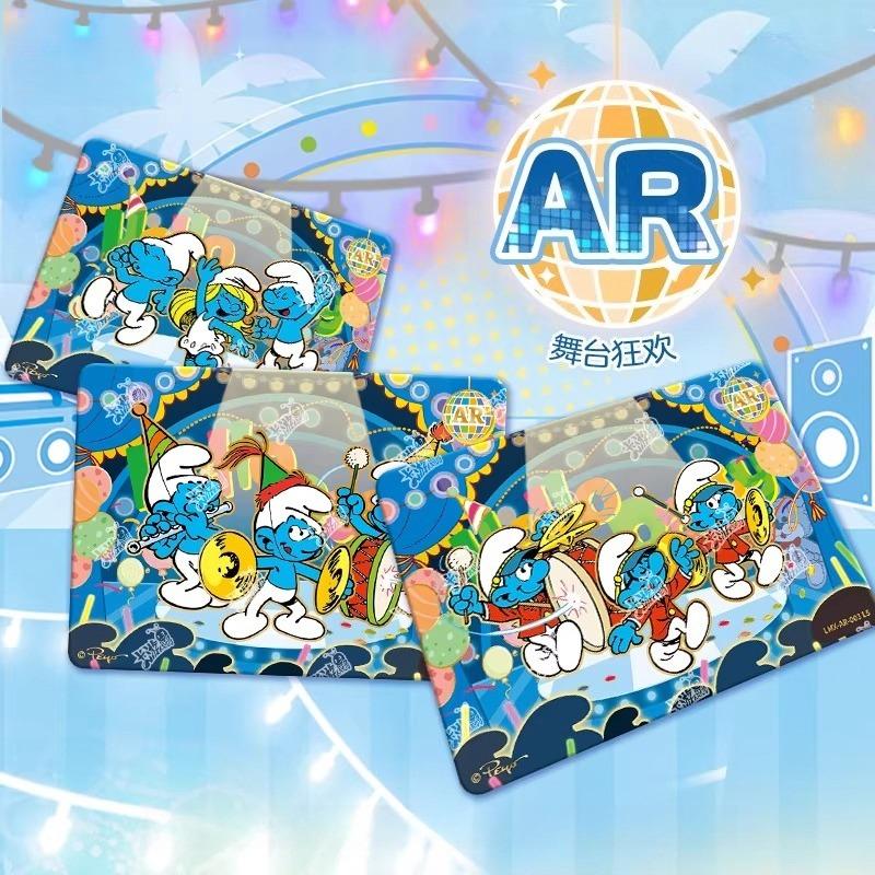 Official The Smurfs Adventure Pack First Edition Collectible Cards Cartoon The Smurfs Cards Anime Merchandise Holiday Gift