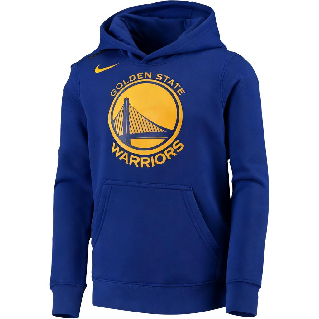 Nike NBA Golden State Warriors Hoodie With Brand Logo Men Hoodies AA3664-495