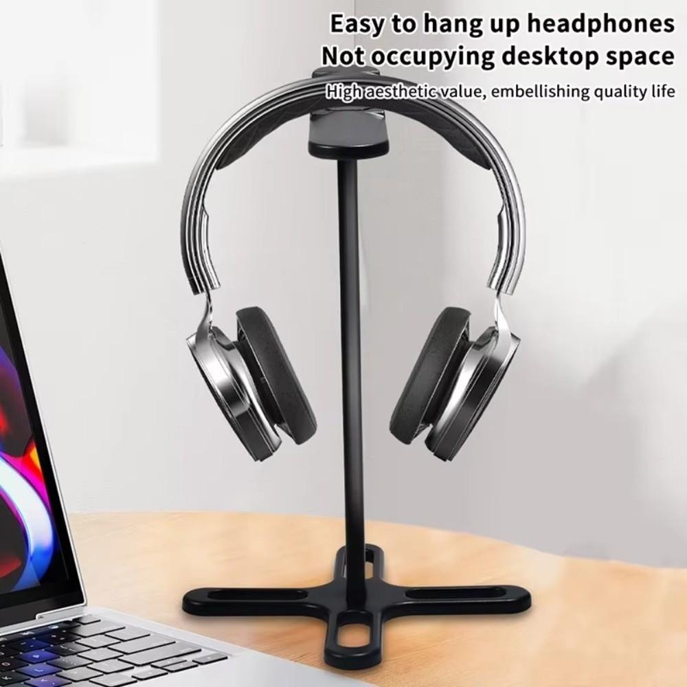 Multi-Style Headset Holder ABS & Aluminum Alloy Over-Ear Headset Holder Home Office