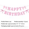 Bows, Birthday Decorations, Party Supplies, Theme Arrangement, Disposable Banners, Flags, Dinner Plates, Paper Cups, Paper Towels
