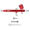 Airbrush Portable Small G1 8 DIY Paint Spray Gun Brass Airbrush For Makeup Nail Art Tattoo Costume CraftsRed