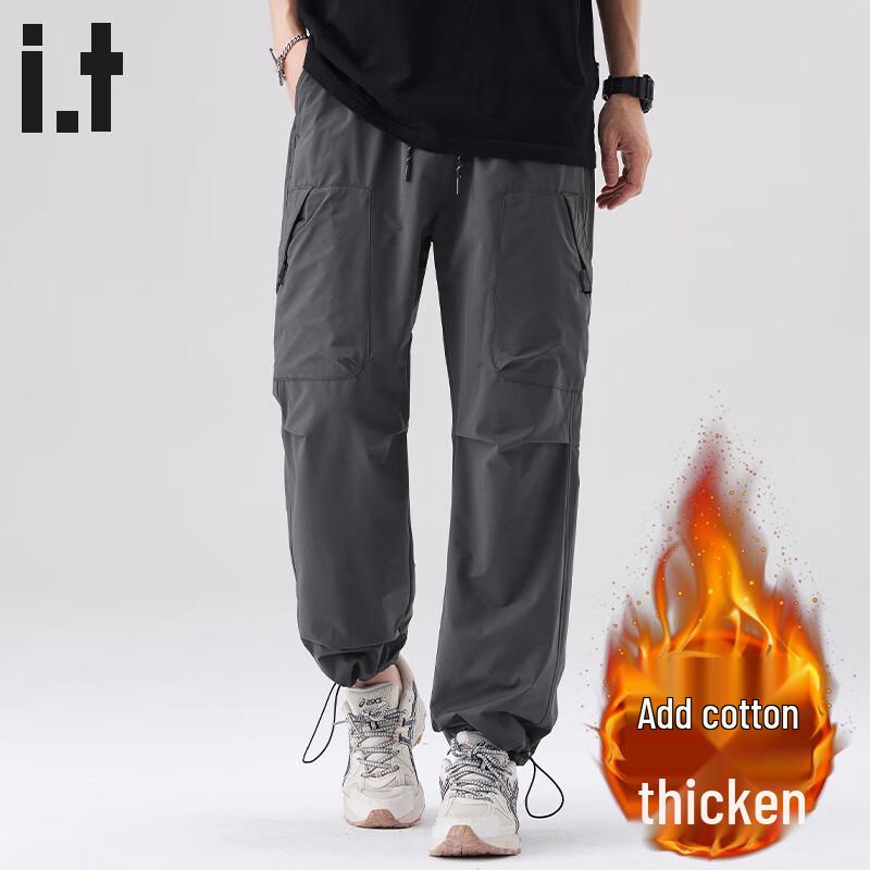 CHOCOOLATEit Men's American Style Loose Fit Straight Leg Cargo Pants