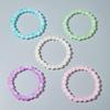 Cross Border Fashion Versatile Color Blended Glass Bead Bracelet for Women's Summer Coolness Jewelry Bead Bracelet Set