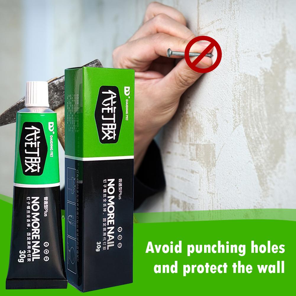 1-5 шт. 30 г/60 г Универсальный клей Быстросохнущий клей Сильный адгезивный герметик Клей для фиксации Клей без гвоздей Пластик Стекло Металл