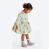 Kids Dress Children Girls Long Sleeve Round Neck Dress
